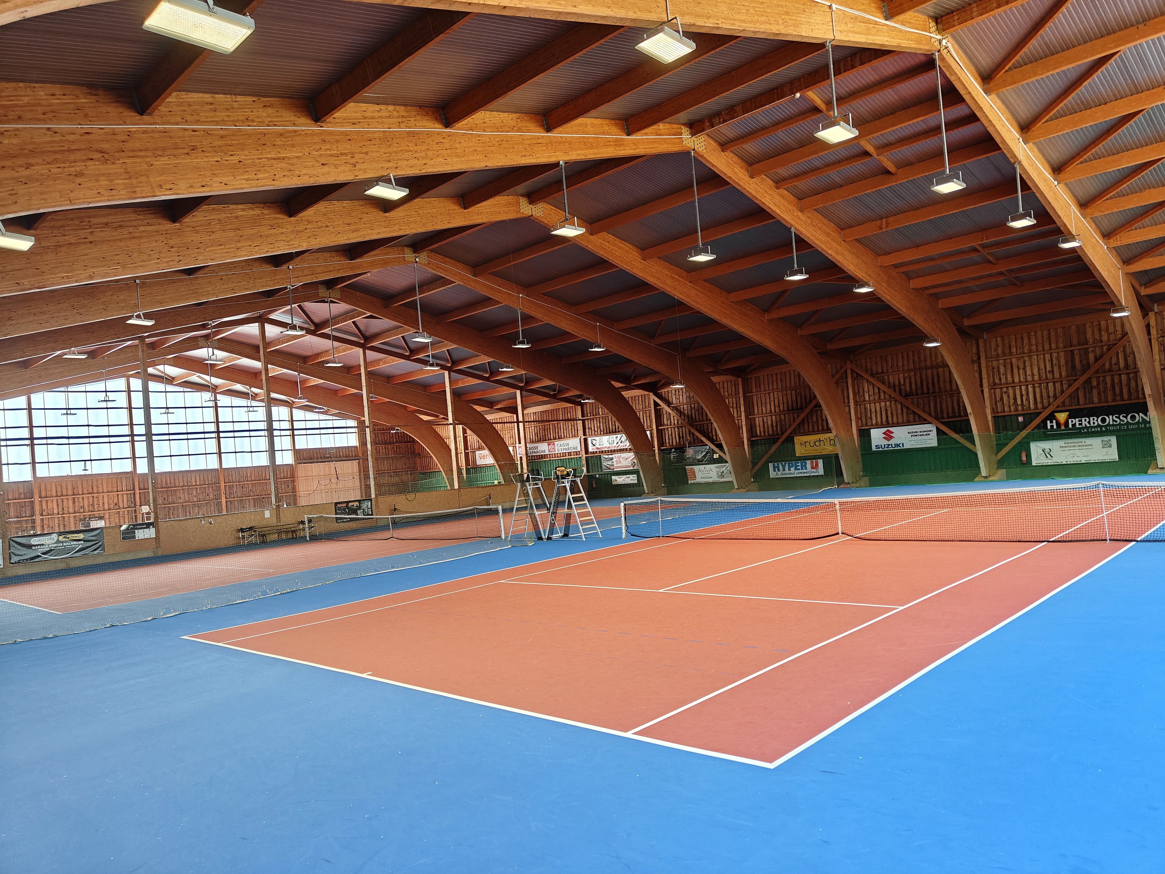 Courts couverts — Green set